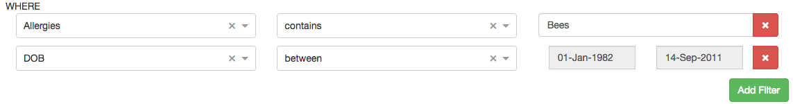 Form Entries Middle